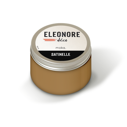 Peinture meuble Satinelle 150ml couleur Moka – Eléonore Déco.