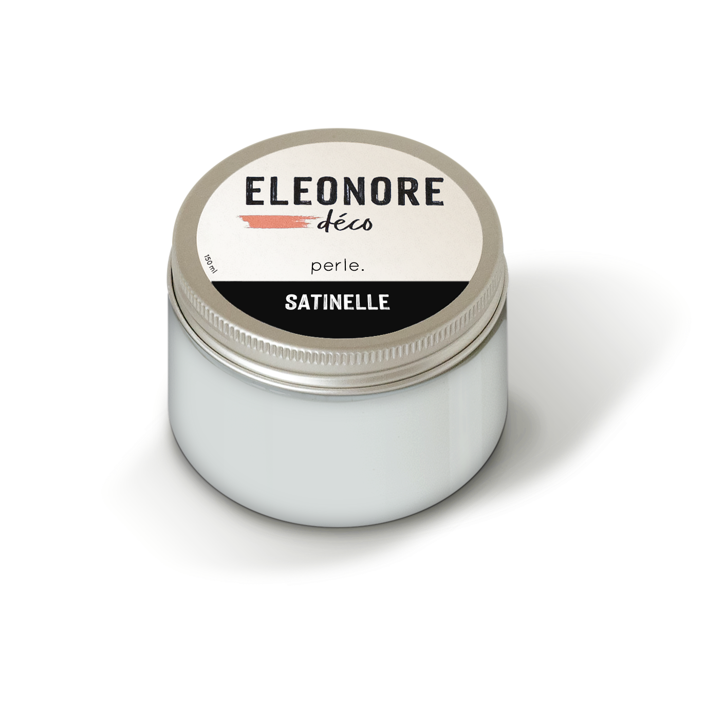 Peinture meuble Satinelle 150ml couleur Perle – Eléonore Déco.