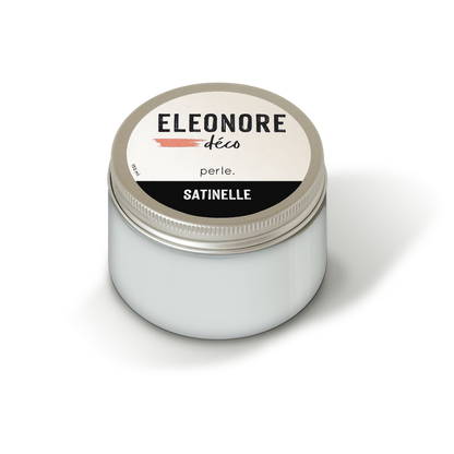 Peinture meuble Satinelle 150ml couleur Perle – Eléonore Déco.