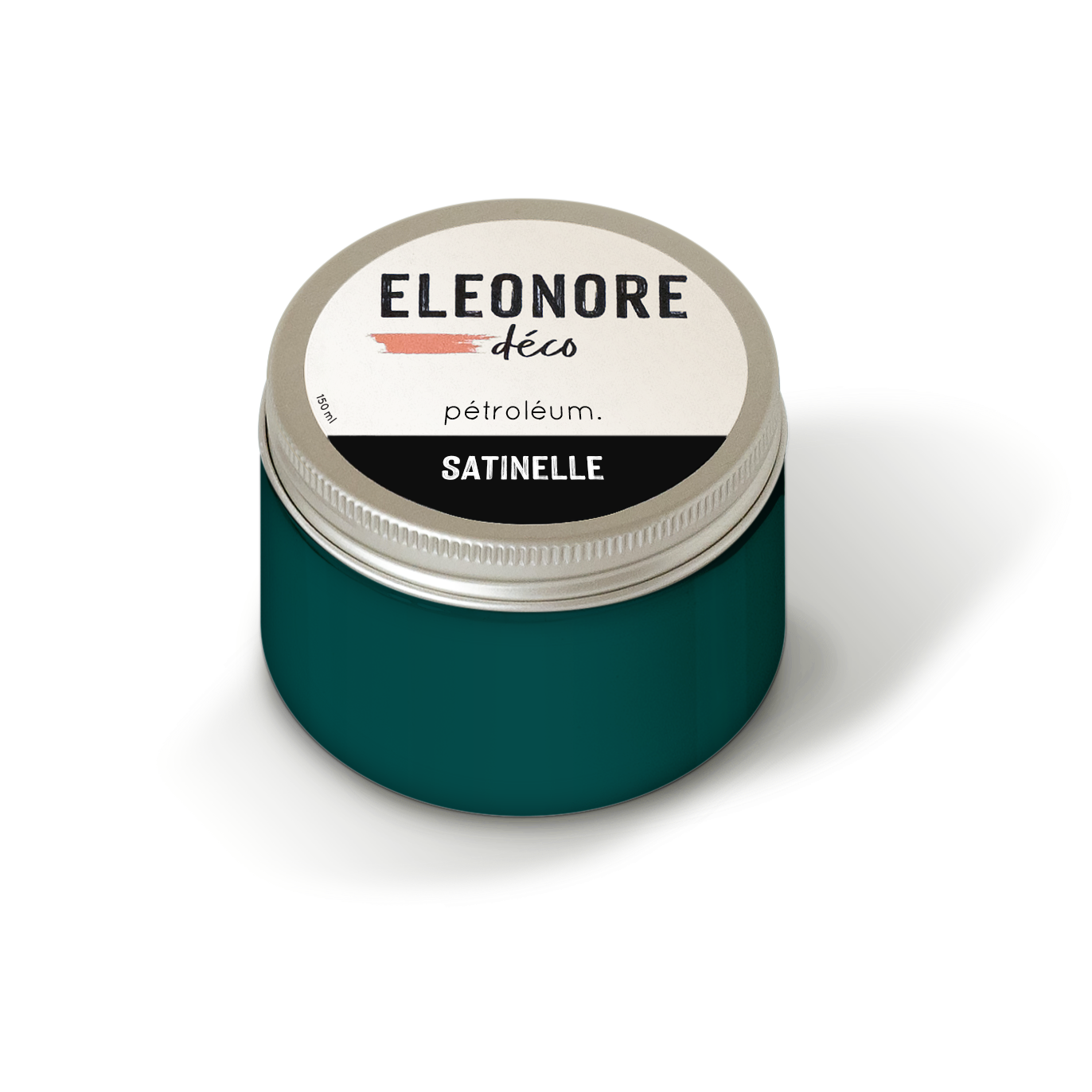 Peinture meuble Satinelle 150ml couleur Petroleum – Eléonore Déco.