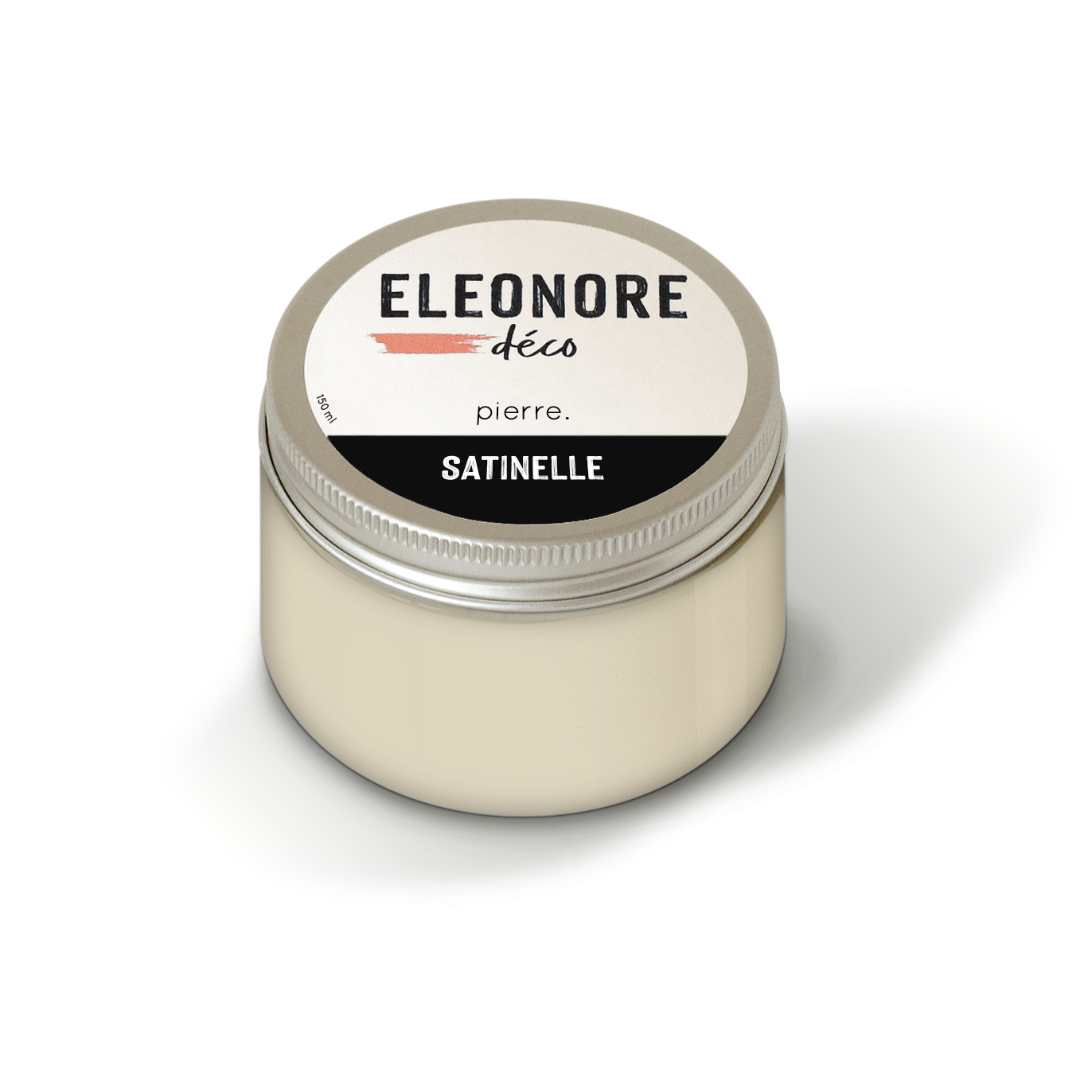 Peinture meuble Satinelle 150ml couleur Pierre – Eléonore Déco.