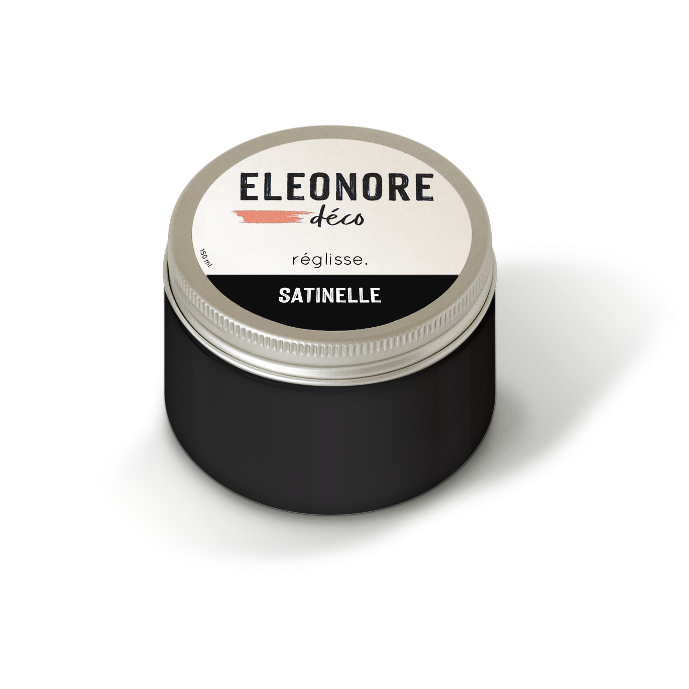 Peinture meuble Satinelle 150ml couleur Réglisse – Eléonore Déco.