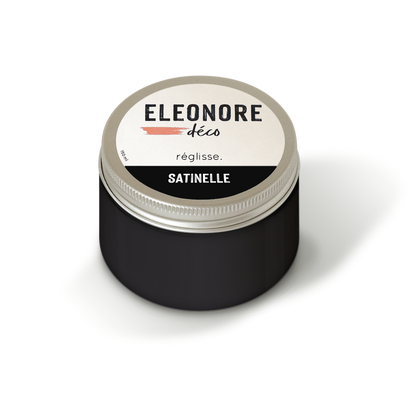 Peinture meuble Satinelle 150ml couleur Réglisse – Eléonore Déco.