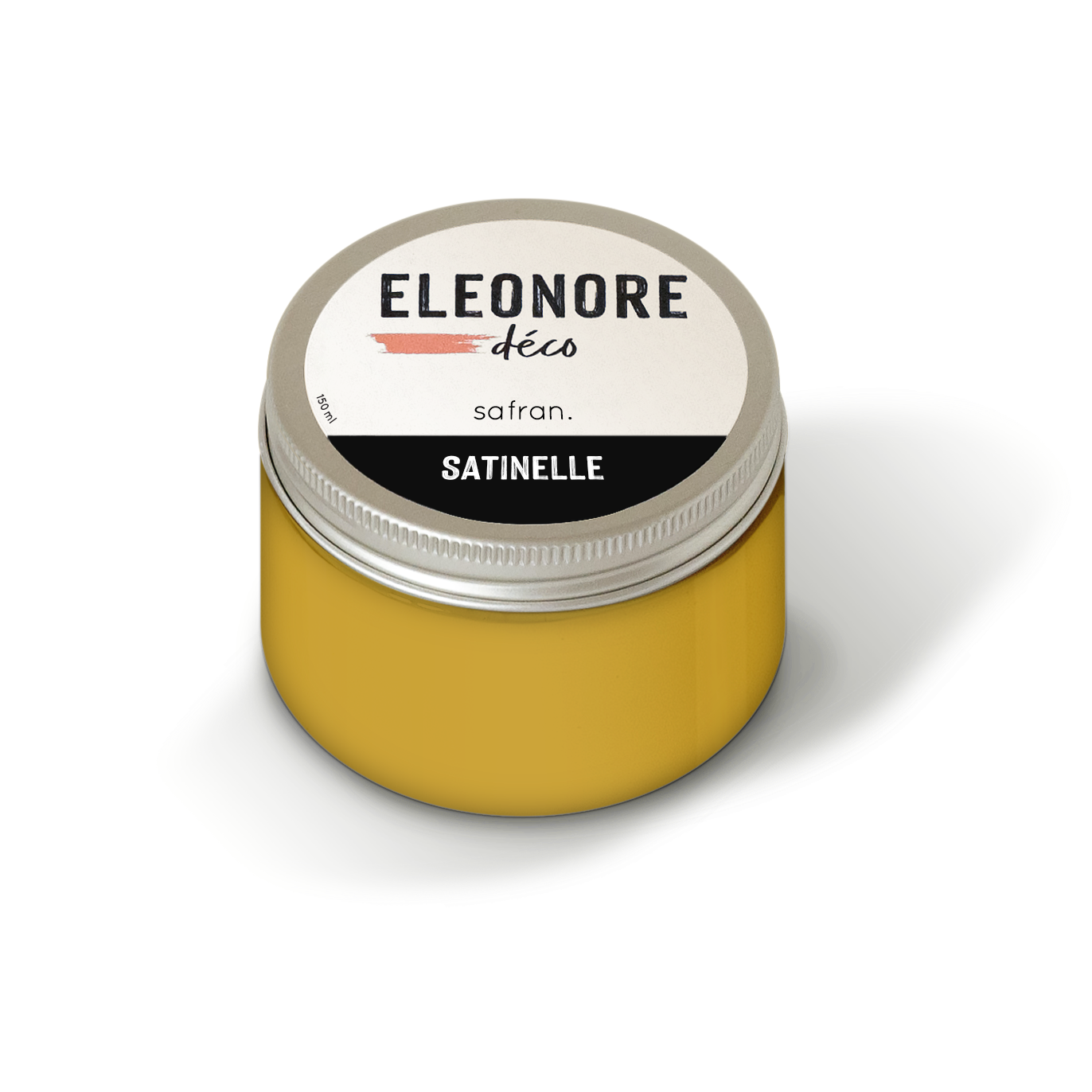 Peinture meuble Satinelle 150ml couleur Safran – Eléonore Déco.