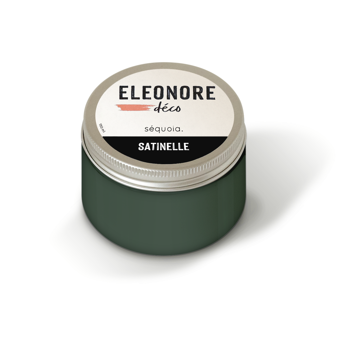 Peinture meuble Satinelle 150ml couleur Sequoia – Eléonore Déco.
