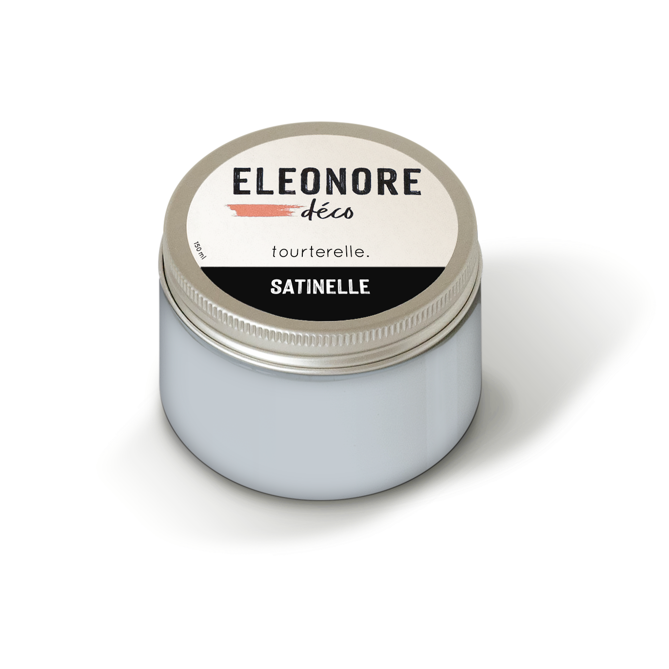 Peinture meuble Satinelle 150ml couleur Tourerelle – Eléonore Déco.