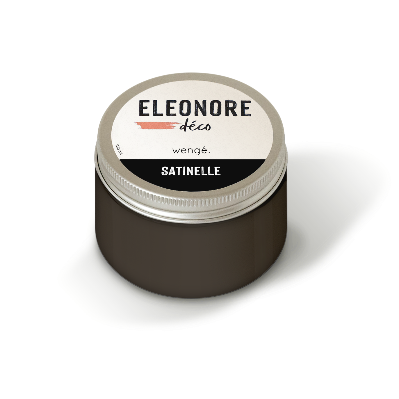 Peinture meuble Satinelle 150ml couleur Wenge – Eléonore Déco.