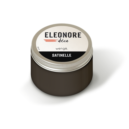 Peinture meuble Satinelle 150ml couleur Wenge – Eléonore Déco.