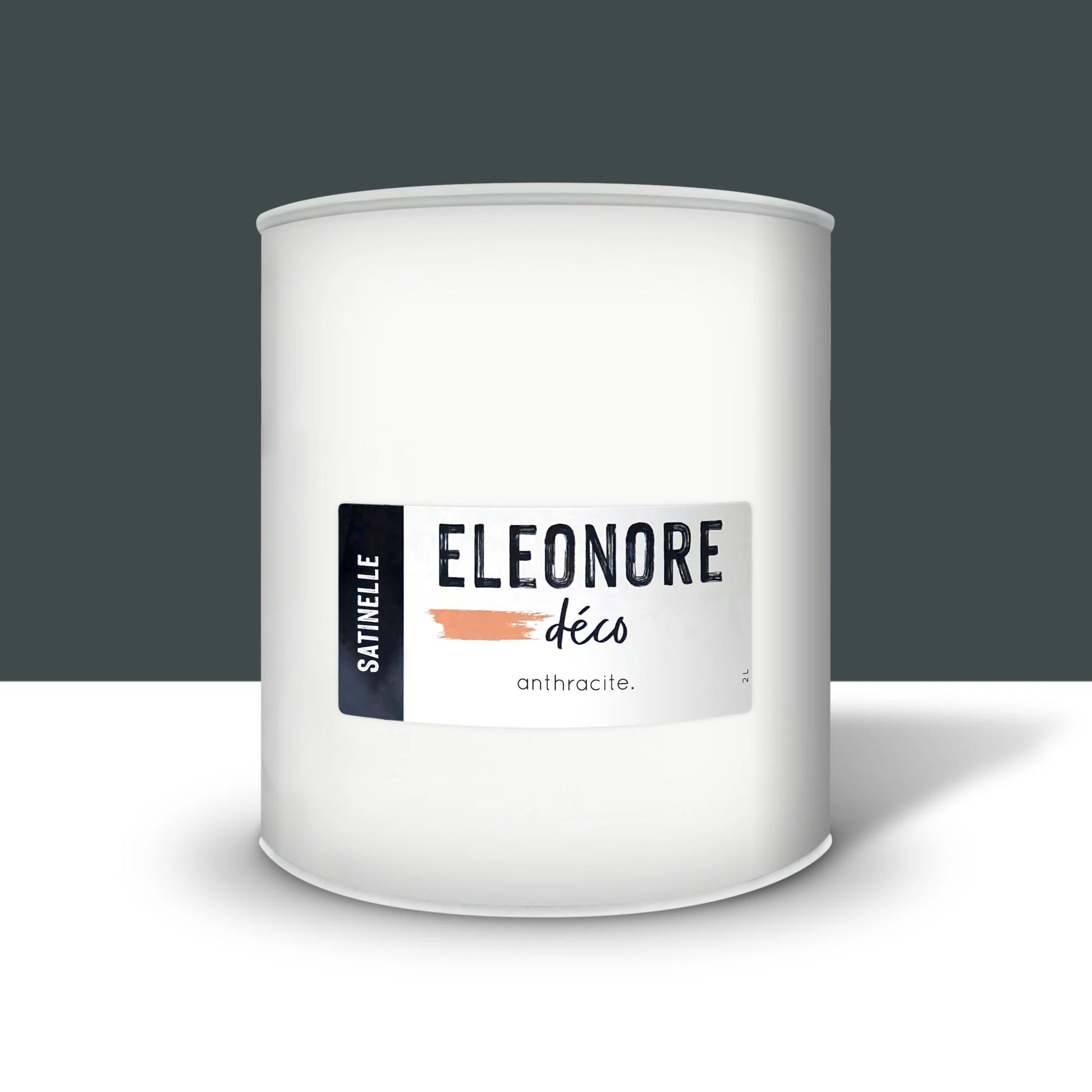 Peinture meuble Satinelle 2L couleur Anthracite – Eléonore Déco.