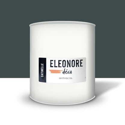 Peinture meuble Satinelle 2L couleur Anthracite – Eléonore Déco.