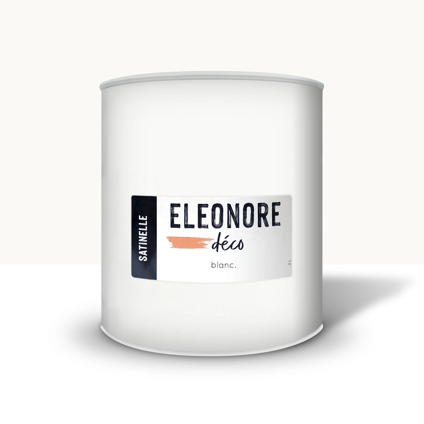 Peinture meuble Satinelle 2L couleur Blanc – Eléonore Déco.