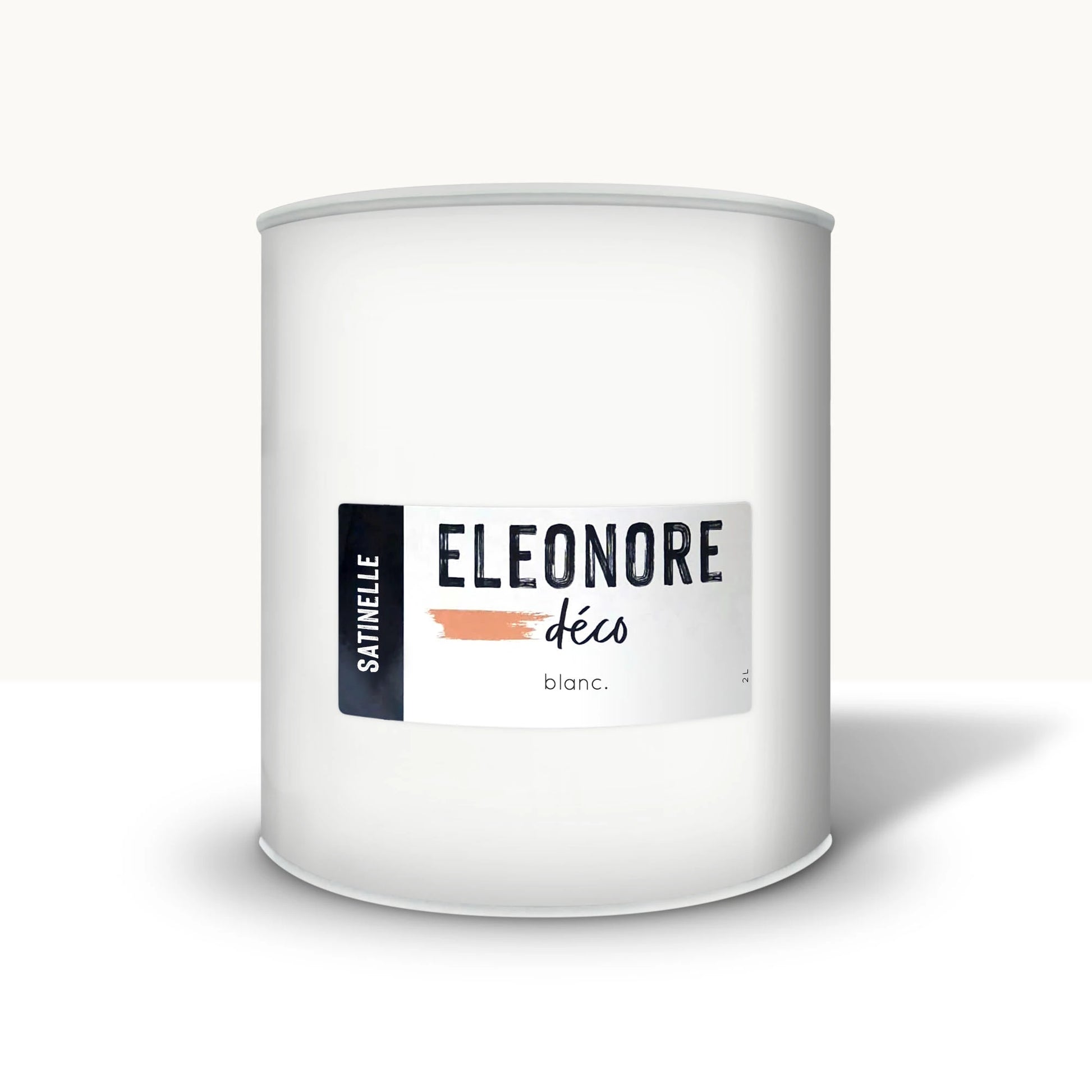Peinture meuble Satinelle 2L couleur Blanc – Eléonore Déco.