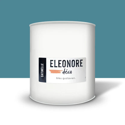 Peinture cuisine sans décaper | Bleu gustavien