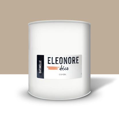 Peinture meuble Satinelle 2L couleur Corde – Eléonore Déco.