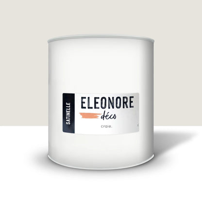 Peinture meuble Satinelle 2L couleur Craie – Eléonore Déco.