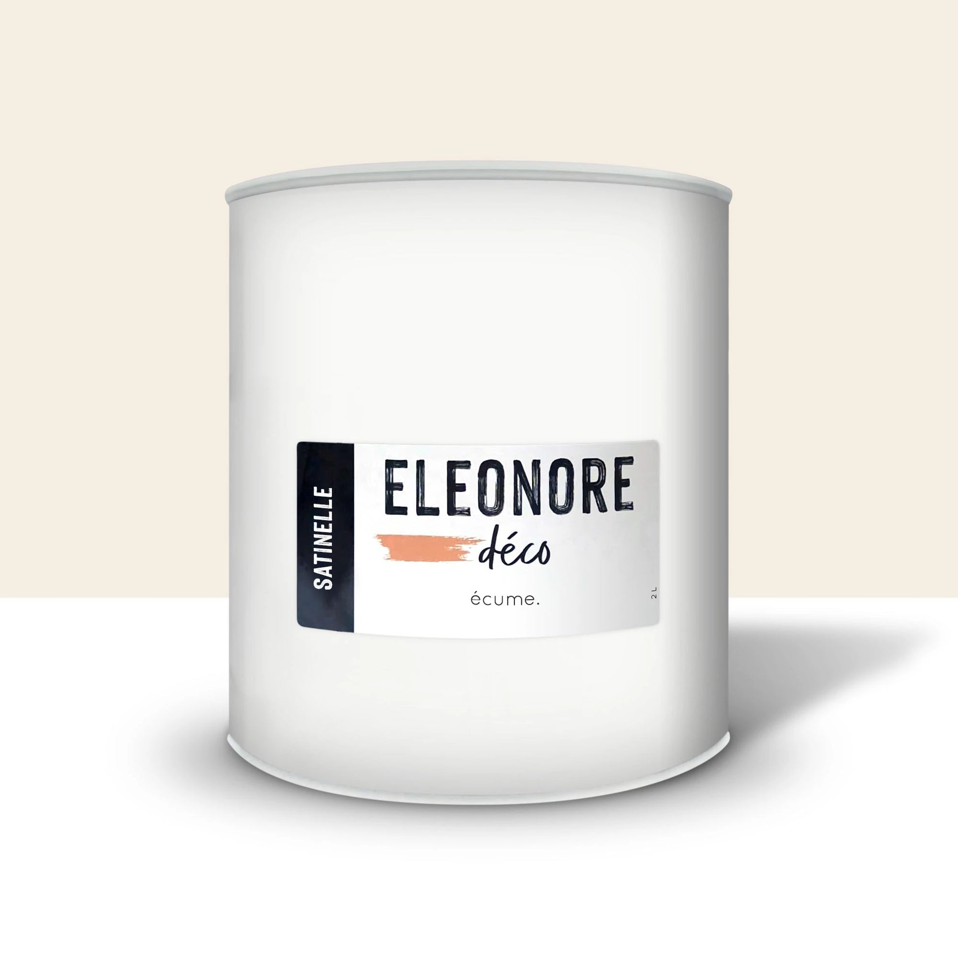 Peinture meuble Satinelle 2L couleur Ecume – Eléonore Déco.