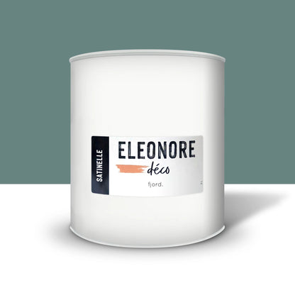 Peinture meuble Satinelle 2L couleur Fjord – Eléonore Déco.