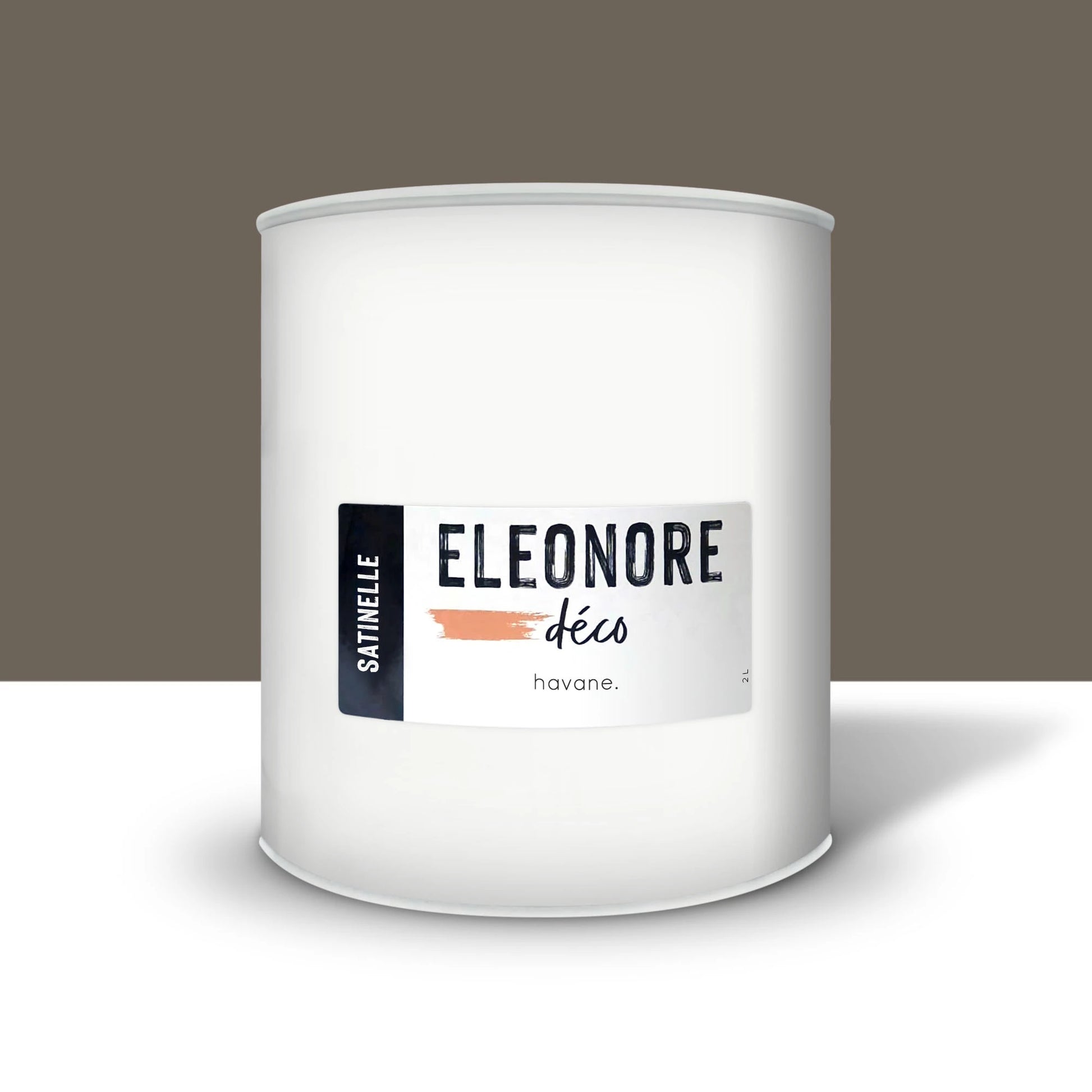 Peinture meuble Satinelle 2L couleur Havane – Eléonore Déco.