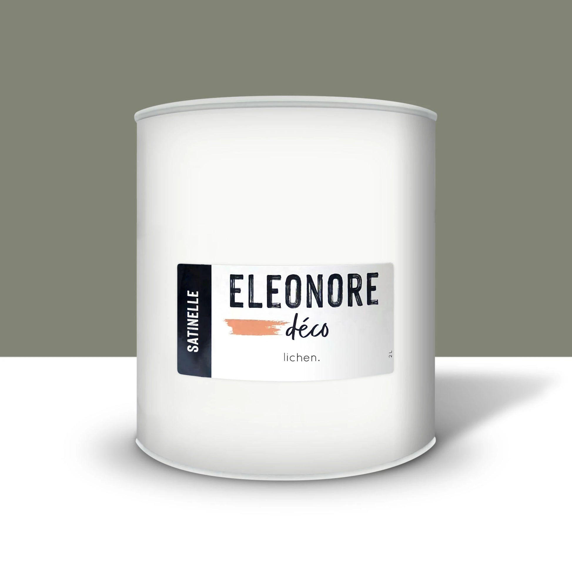Peinture meuble Satinelle 2L couleur Lichen – Eléonore Déco.