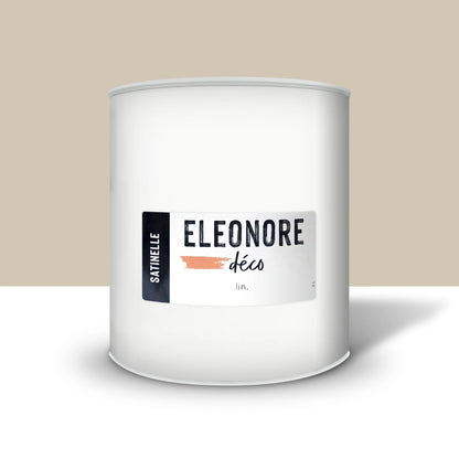 Peinture meuble Satinelle 2L couleur Lin – Eléonore Déco.