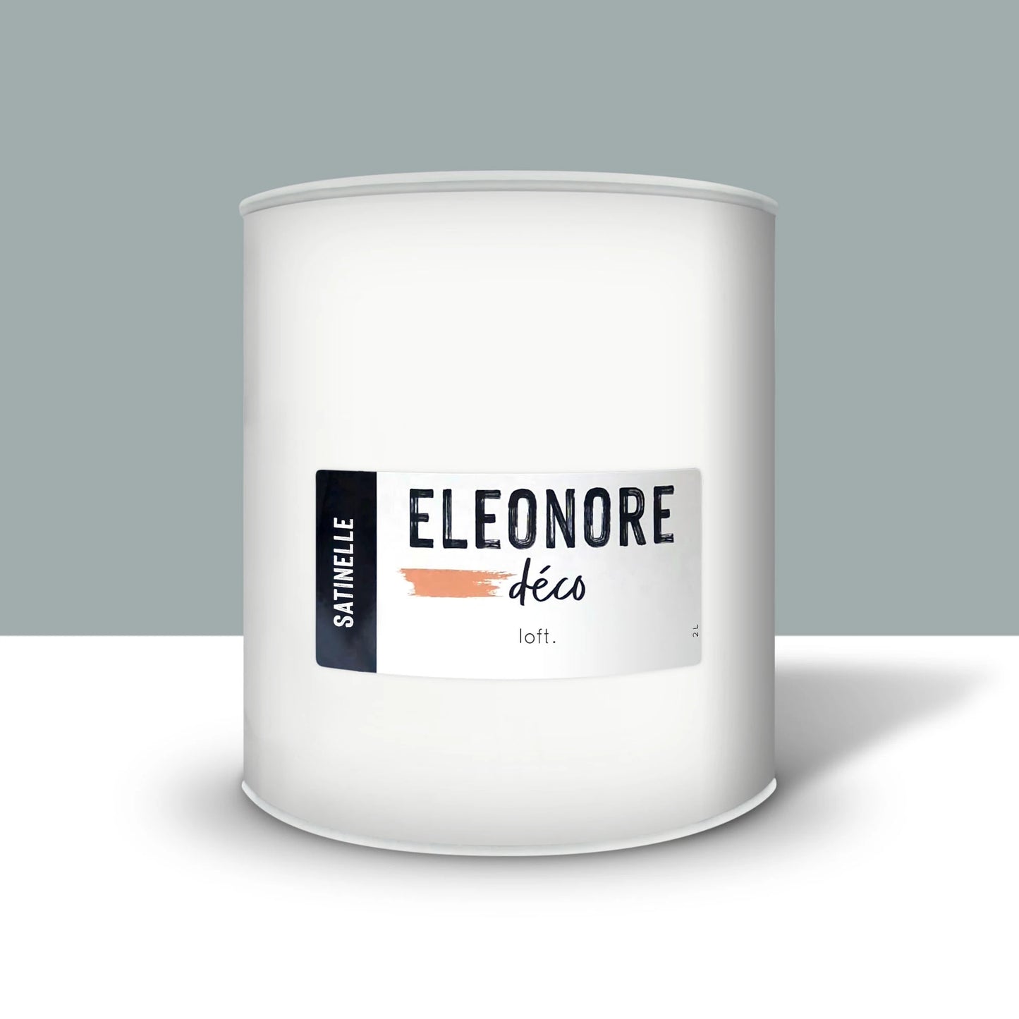 Peinture meuble Satinelle 2L couleur Loft – Eléonore Déco.