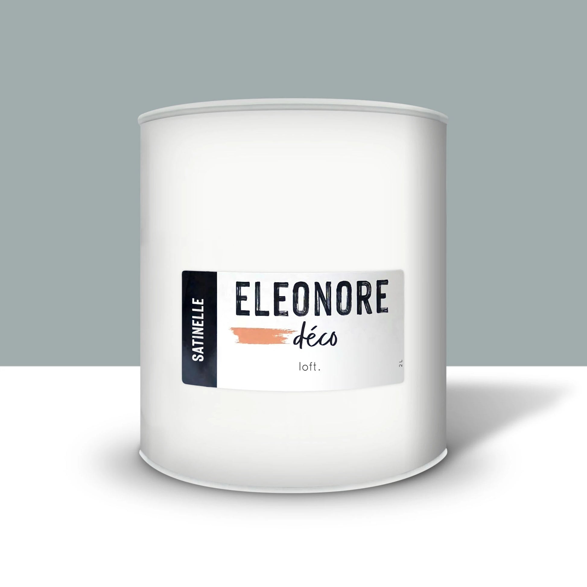 Peinture meuble Satinelle 2L couleur Loft – Eléonore Déco.