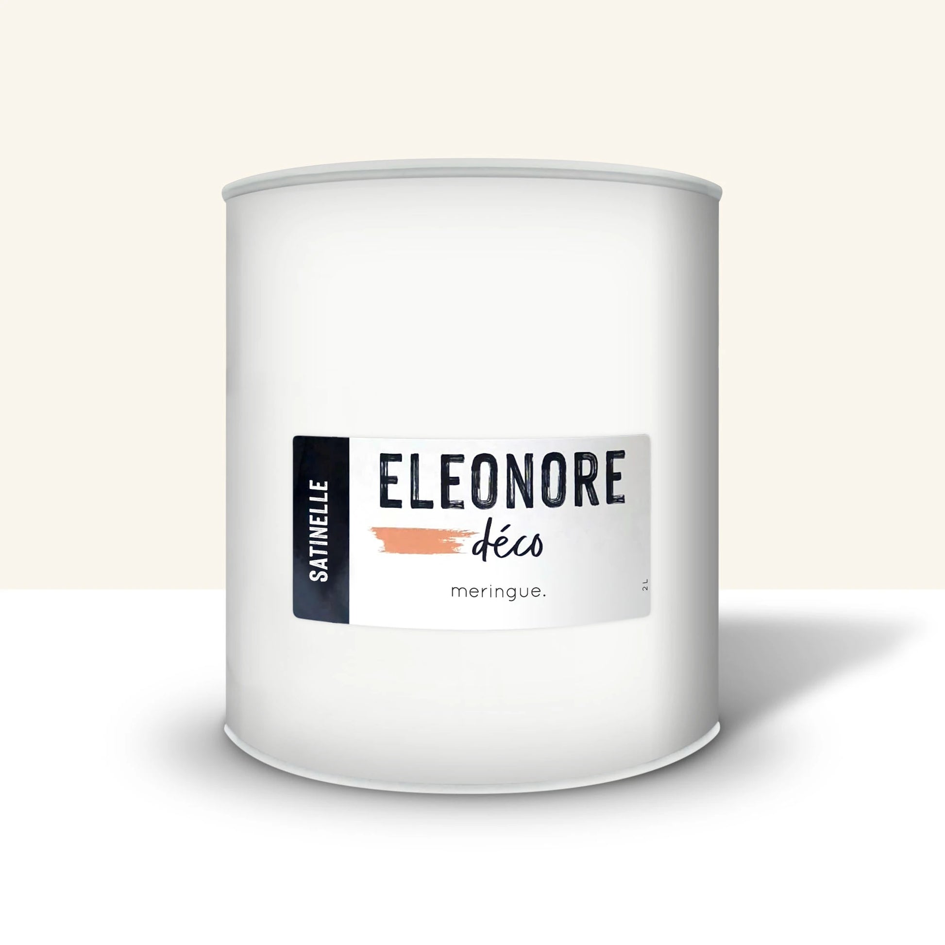 Peinture meuble Satinelle 2L couleur Meringue – Eléonore Déco.