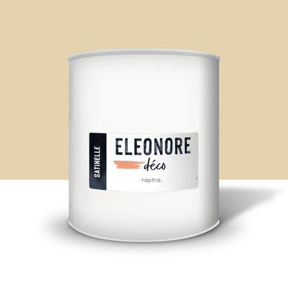 Peinture meuble Satinelle 2L couleur Raphia – Eléonore Déco.