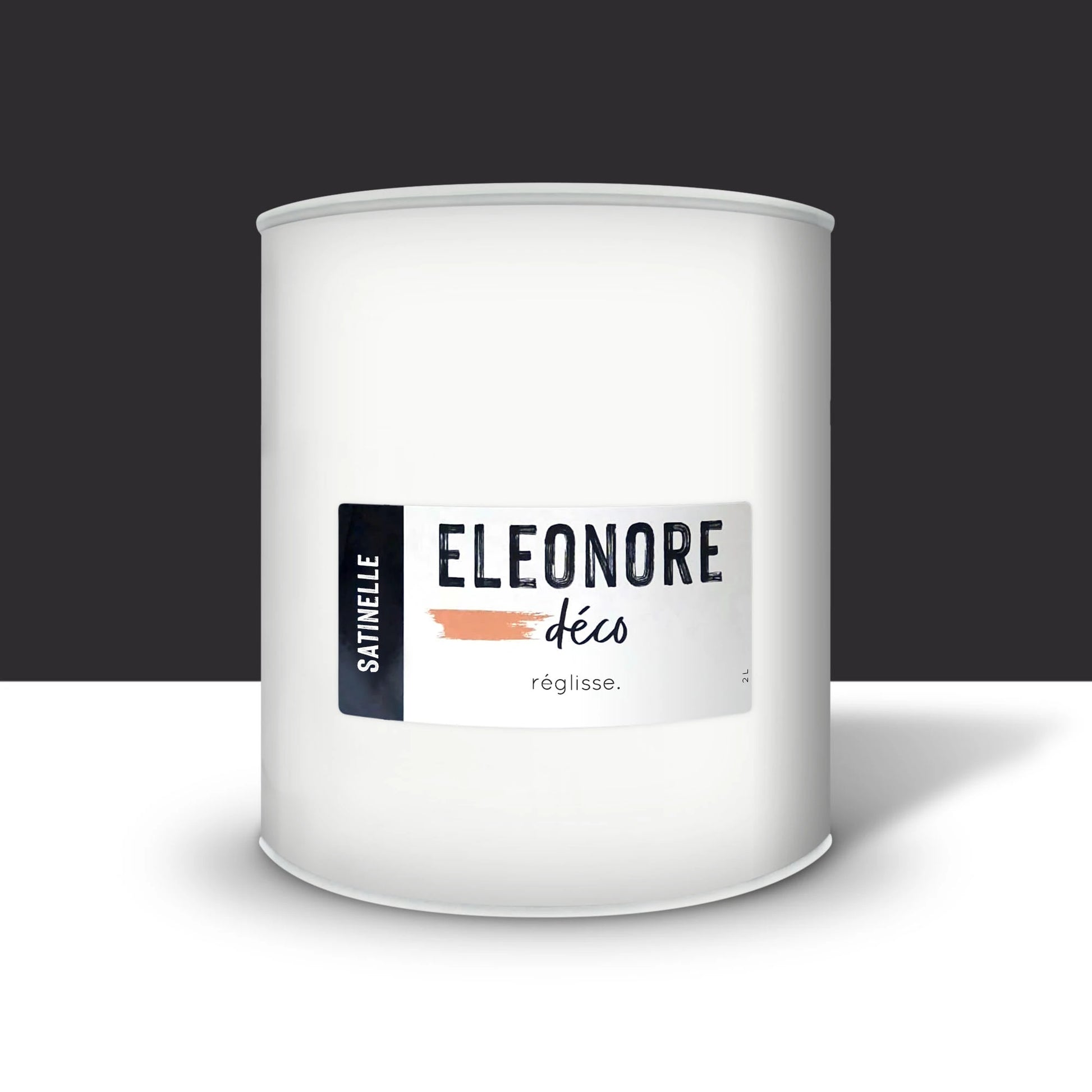 Peinture meuble Satinelle 2L couleur Réglisse – Eléonore Déco.