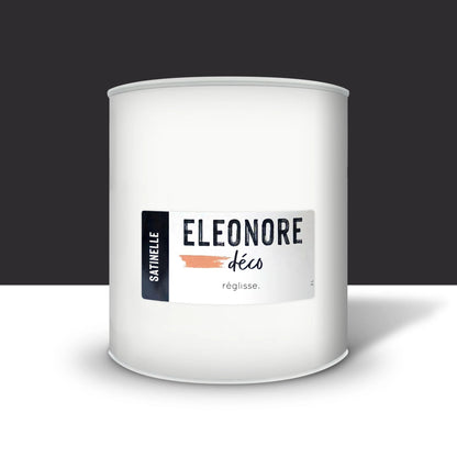 Peinture meuble Satinelle 2L couleur Réglisse – Eléonore Déco.