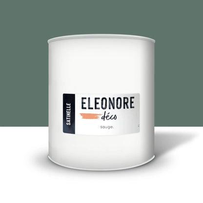 Peinture meuble Satinelle 2L couleur Sauge – Eléonore Déco.