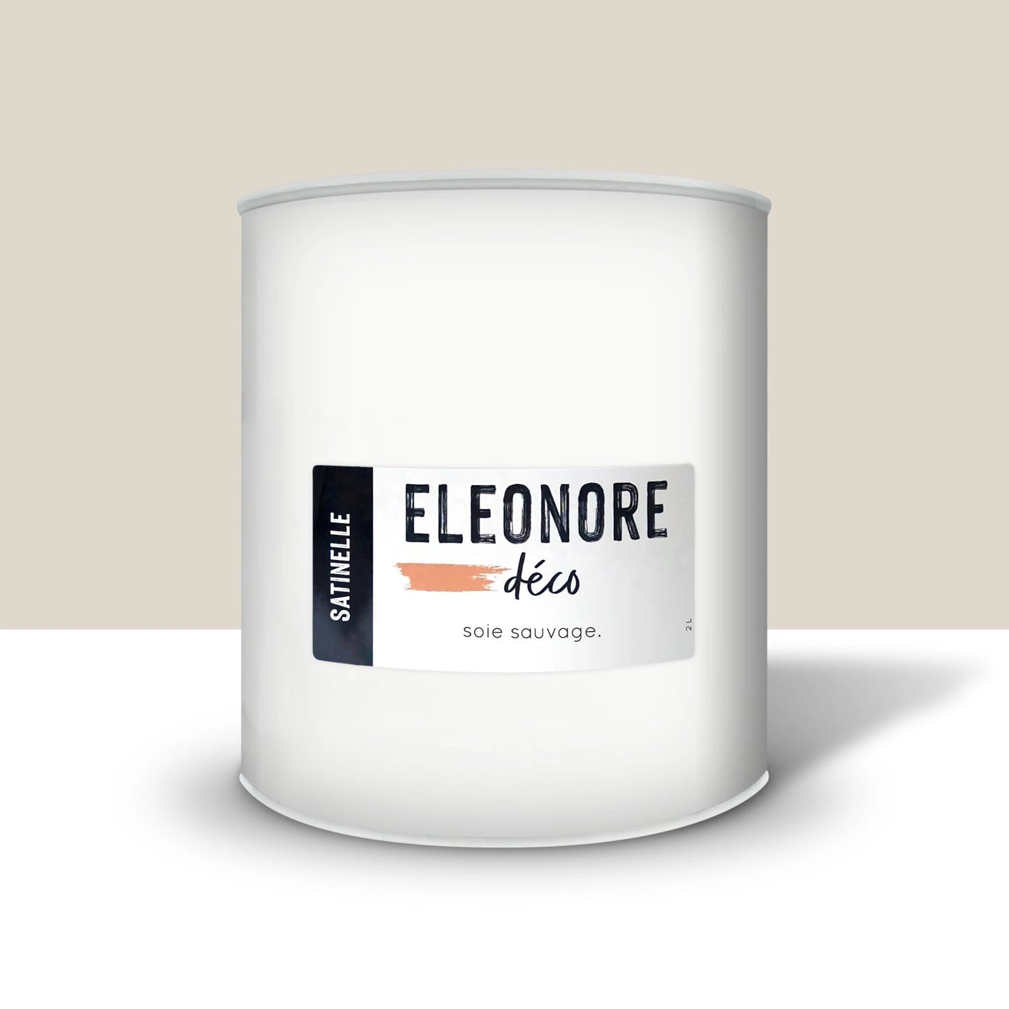 Peinture meuble Satinelle 2L couleur Soie sauvage – Eléonore Déco.