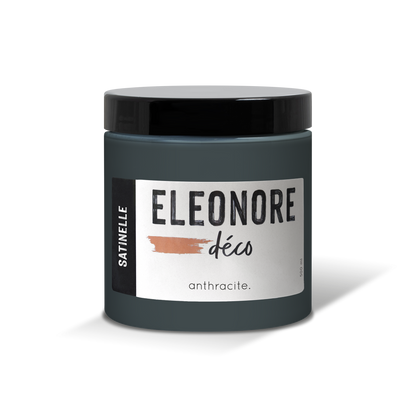 Peinture meuble Satinelle 500ml couleur Anthracite – Eléonore Déco.