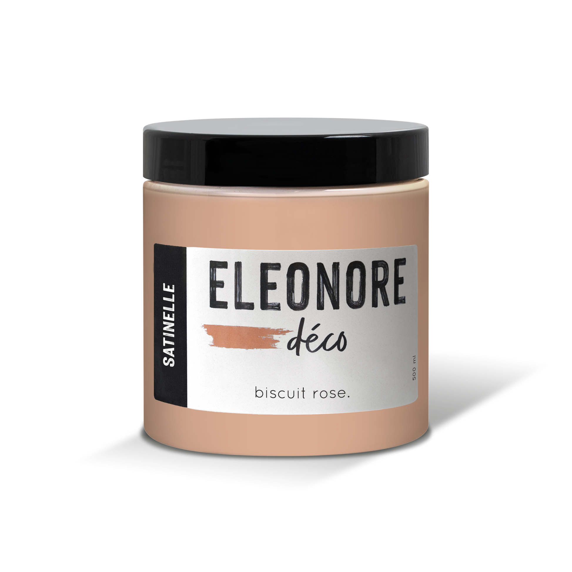 Peinture meuble Satinelle 500ml couleur Biscuit rose – Eléonore Déco.