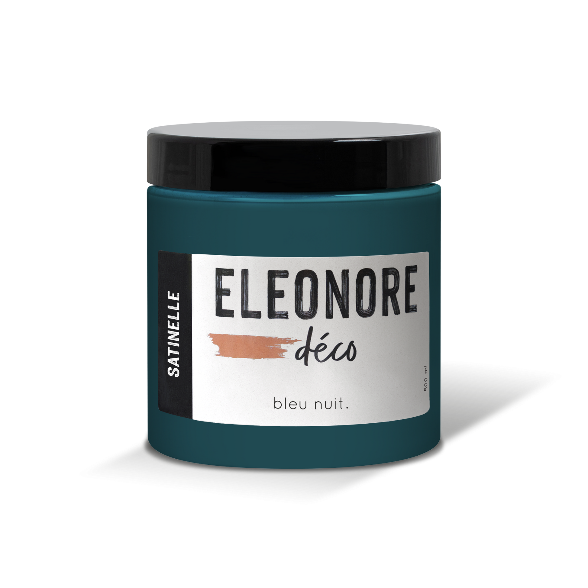 Peinture meuble Satinelle 500ml couleur Bleu nuit – Eléonore Déco.