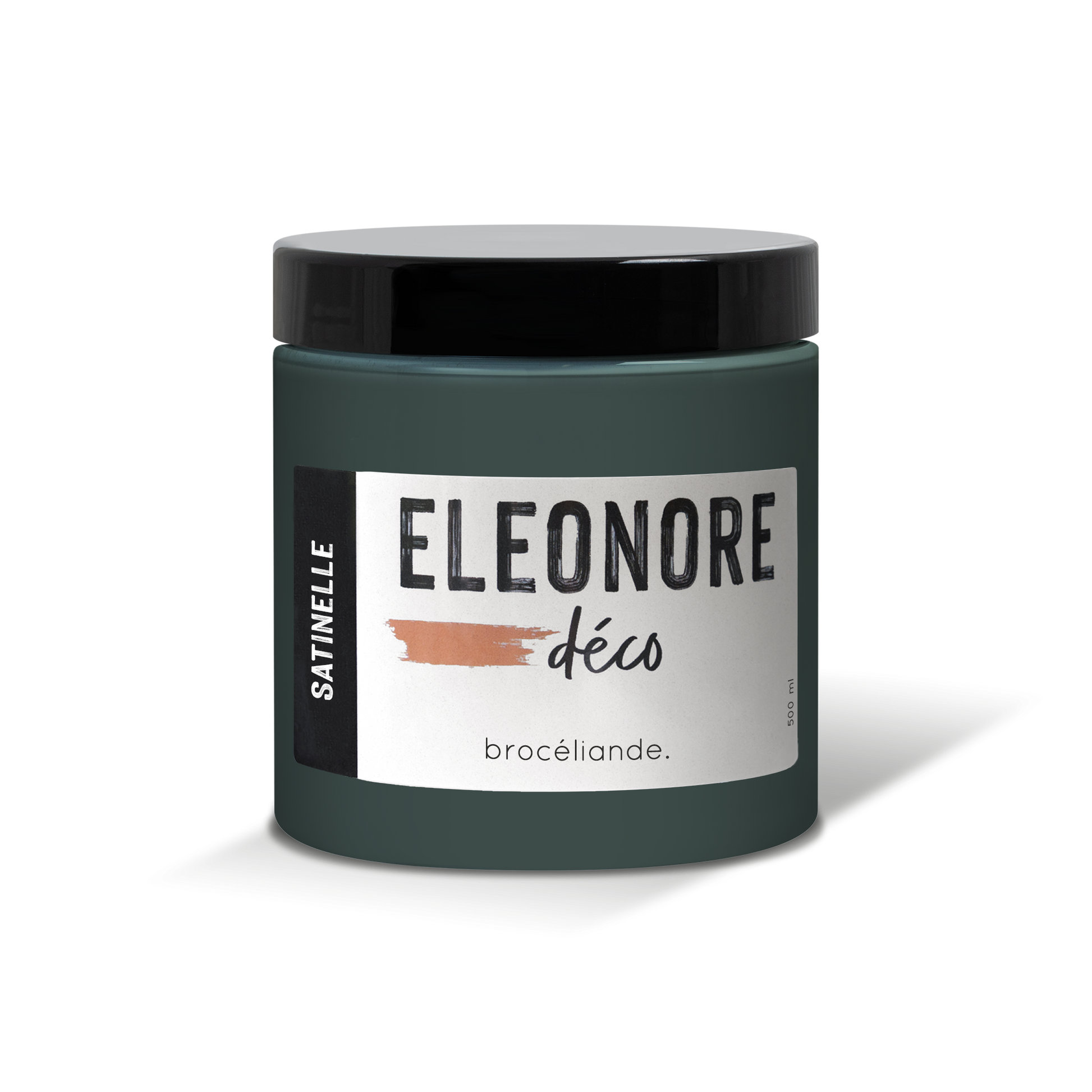 Peinture meuble Satinelle 500ml couleur Broceliande – Eléonore Déco.
