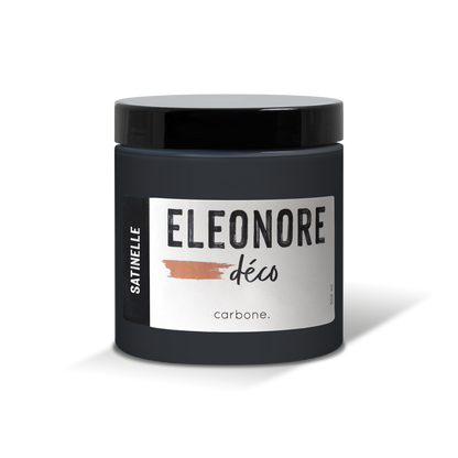 Peinture meuble Satinelle 500ml couleur Carbone – Eléonore Déco.
