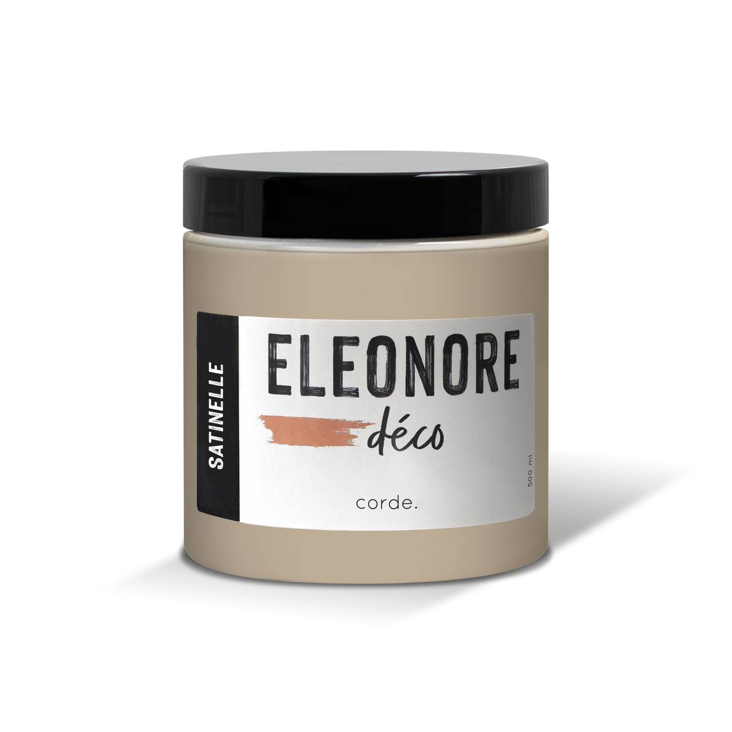 Peinture meuble Satinelle 500ml couleur Corde – Eléonore Déco.
