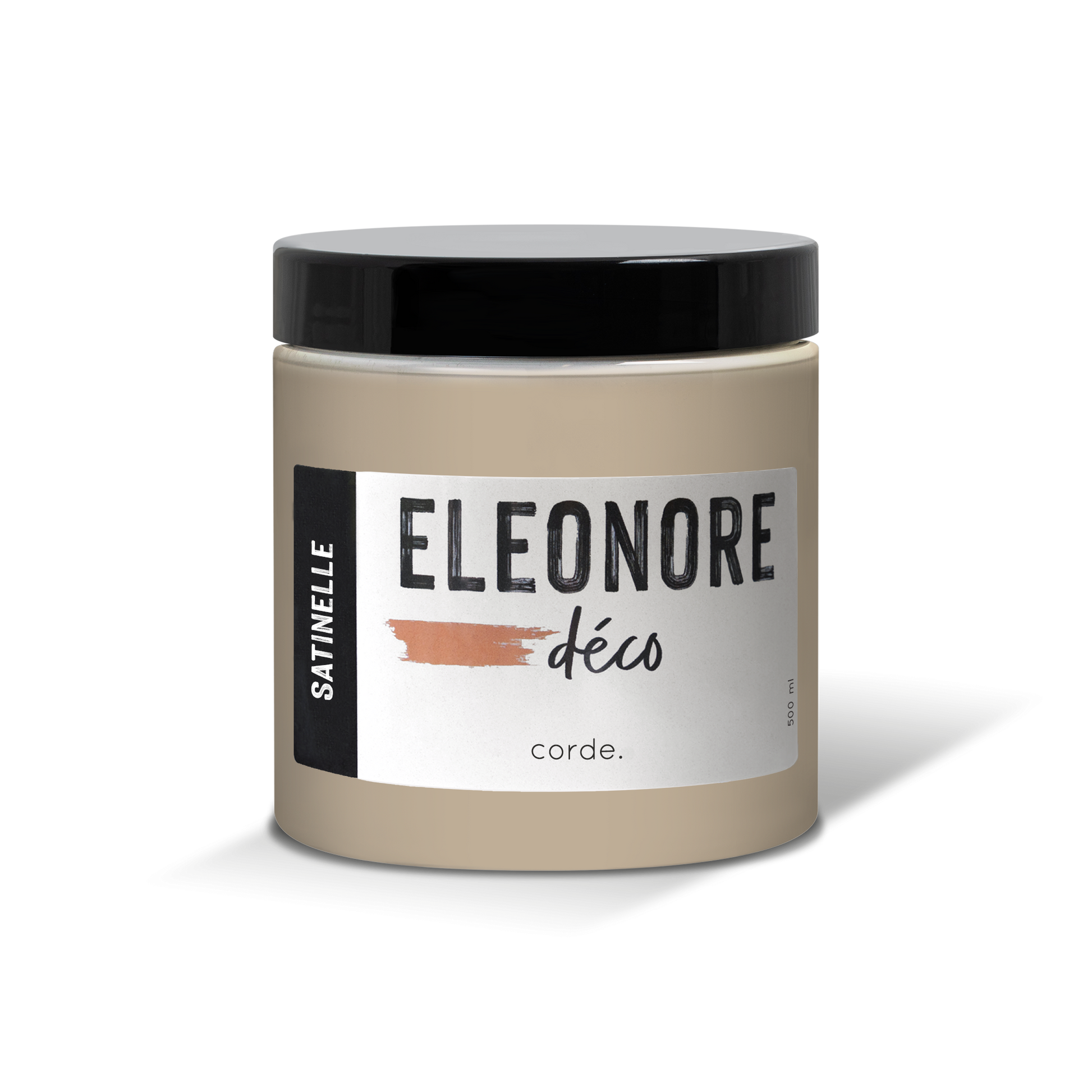Peinture meuble Satinelle 500ml couleur Corde – Eléonore Déco.