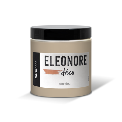 Peinture meuble Satinelle 500ml couleur Corde – Eléonore Déco.
