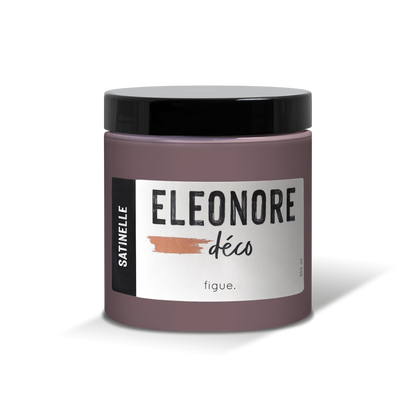 Peinture meuble Satinelle 500ml couleur Figue – Eléonore Déco.