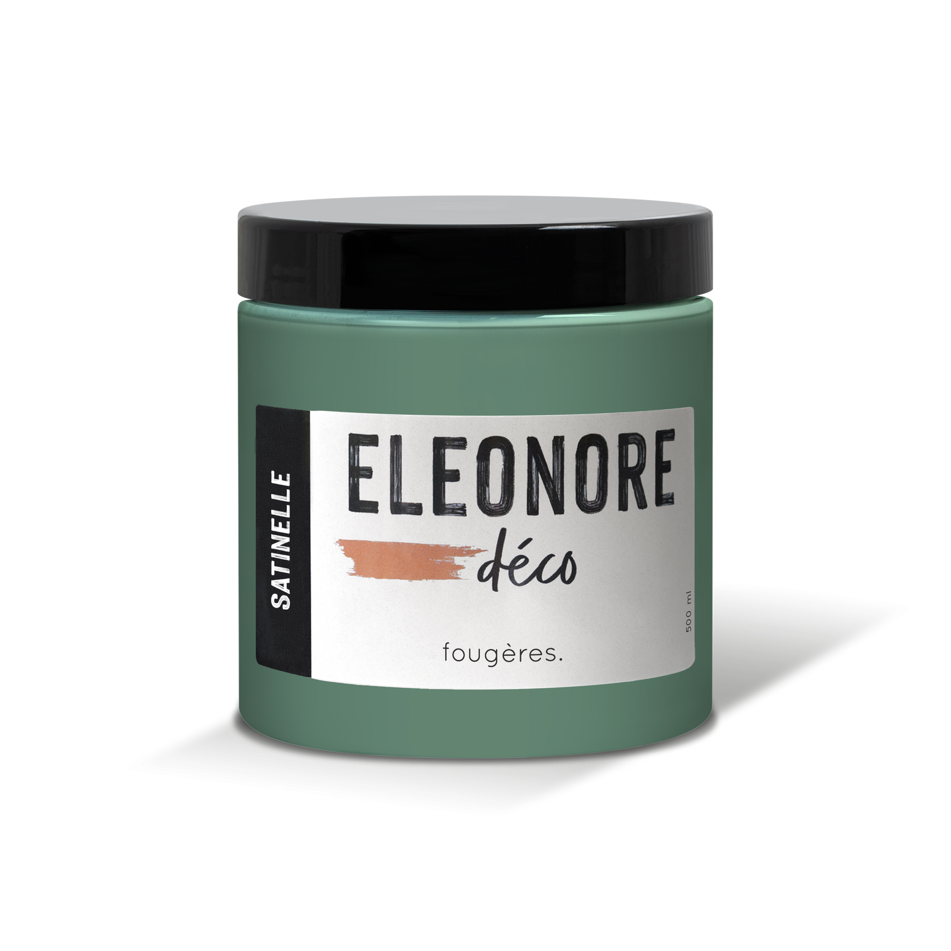 Peinture meuble Satinelle 500ml couleur Fougere – Eléonore Déco.