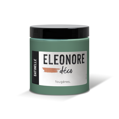 Peinture meuble Satinelle 500ml couleur Fougere – Eléonore Déco.