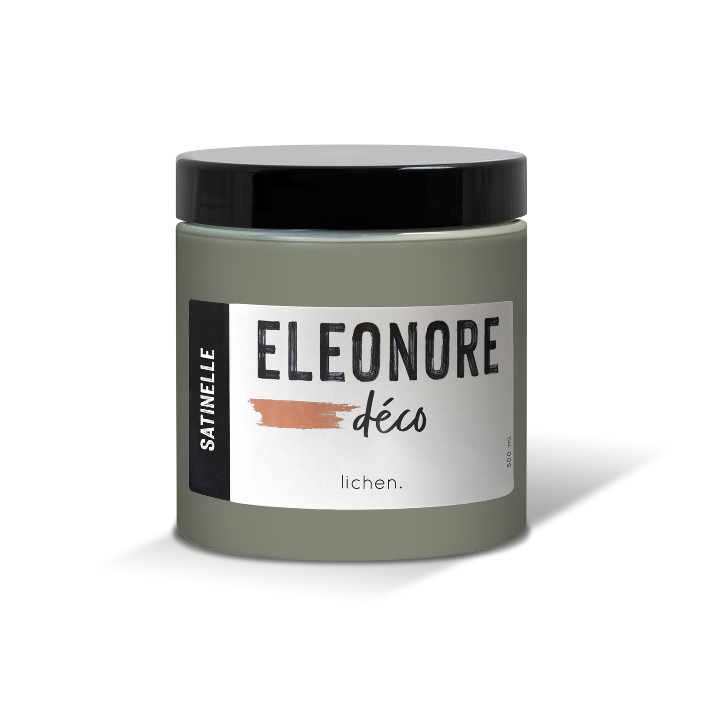 Peinture meuble Satinelle 500ml couleur Lichen – Eléonore Déco.