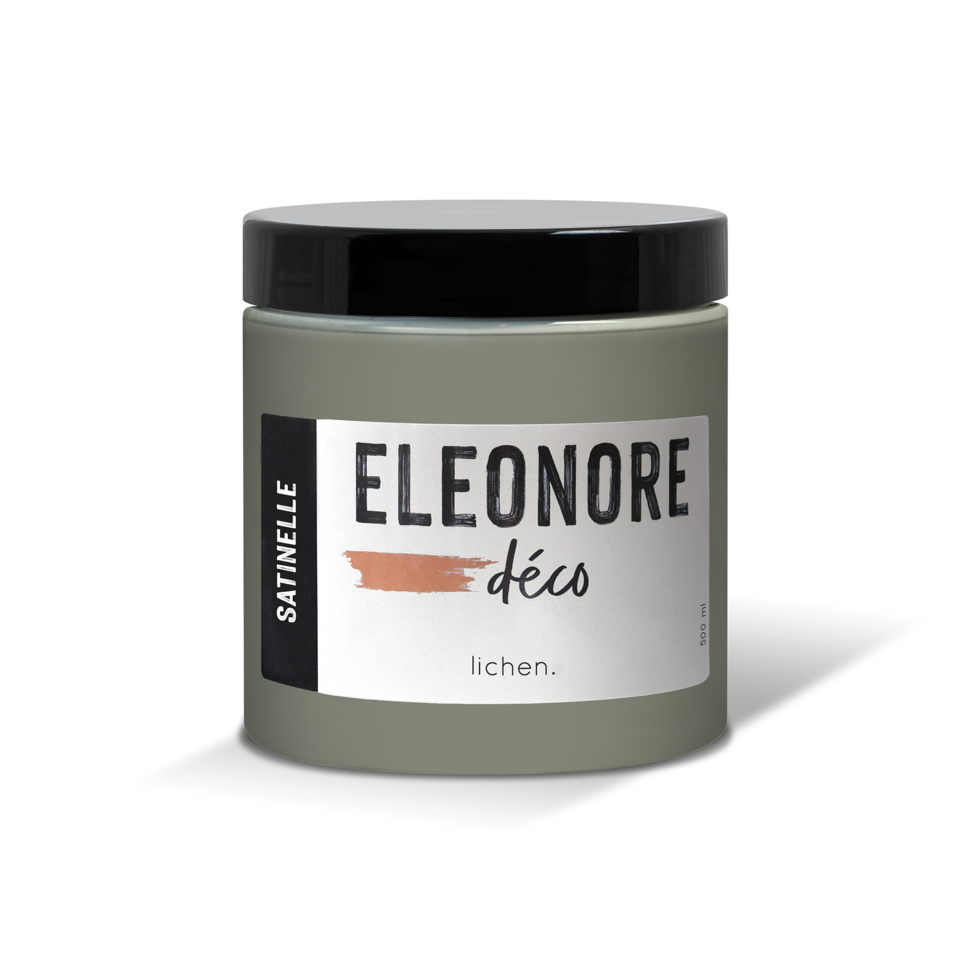 Peinture meuble Satinelle 500ml couleur Lichen – Eléonore Déco.