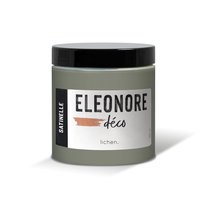 Peinture meuble Satinelle 500ml couleur Lichen – Eléonore Déco.
