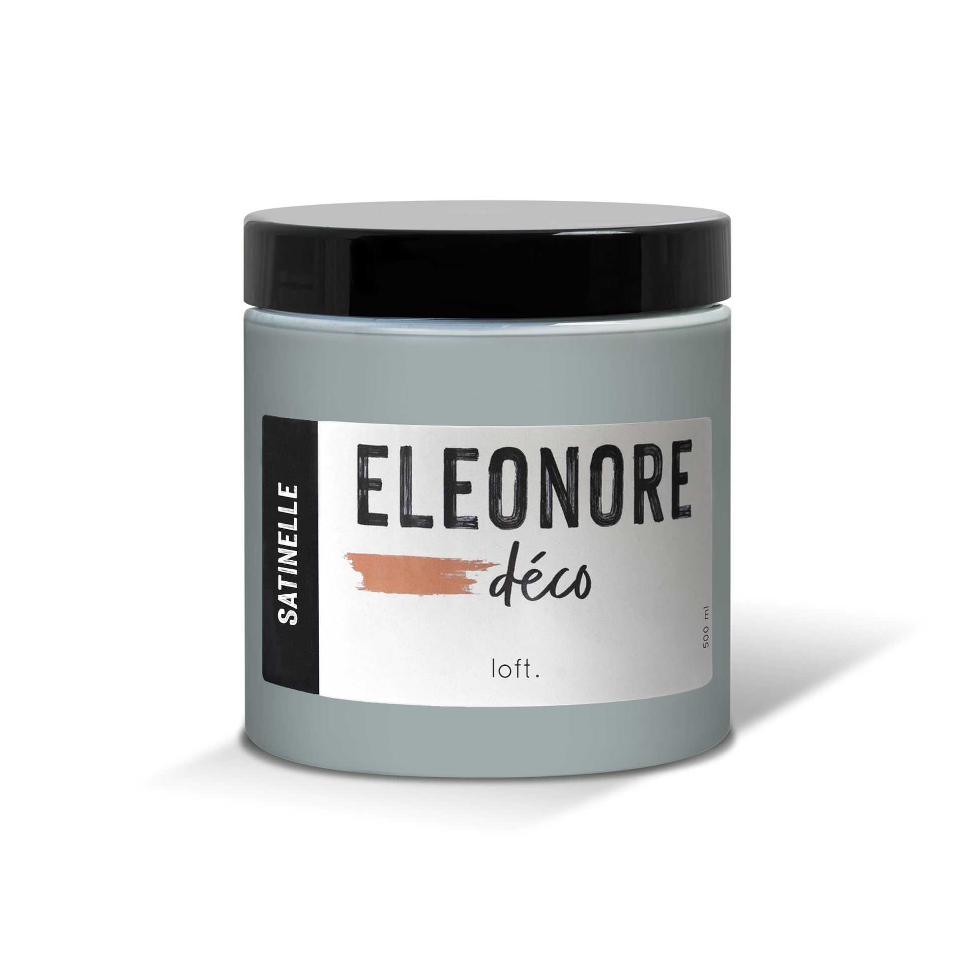 Peinture meuble Satinelle 500ml couleur Loft – Eléonore Déco.