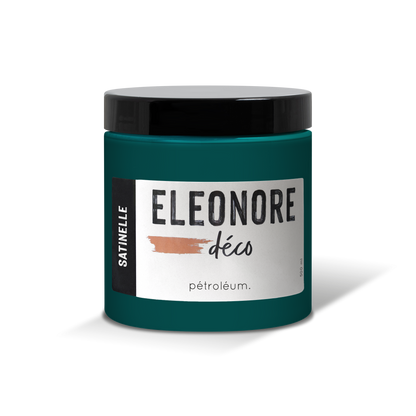Peinture meuble Satinelle 500ml couleur Petroleum – Eléonore Déco.