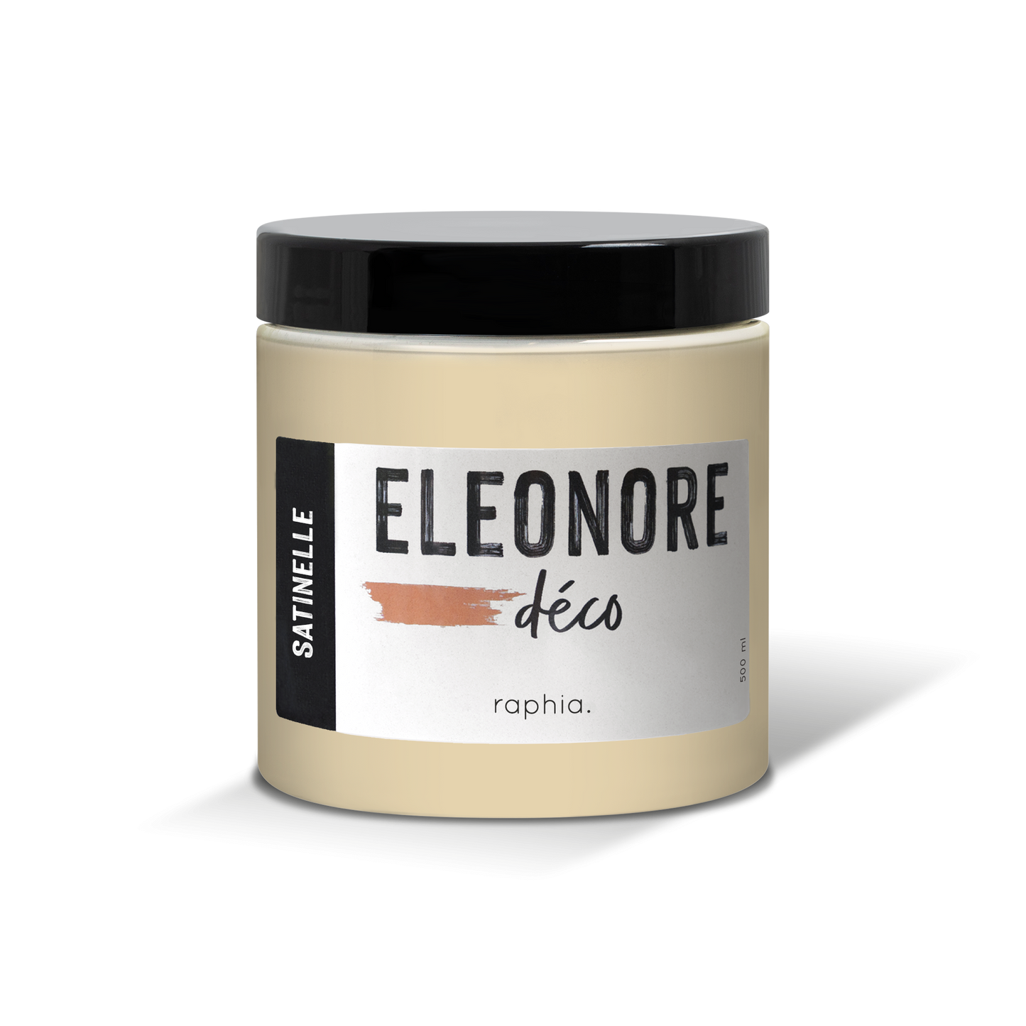 Peinture meuble Satinelle 500ml couleur Raphia – Eléonore Déco.