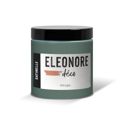 Peinture meuble Satinelle 500ml couleur Sauge – Eléonore Déco.